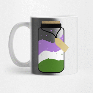 genderqueer pride jar Mug